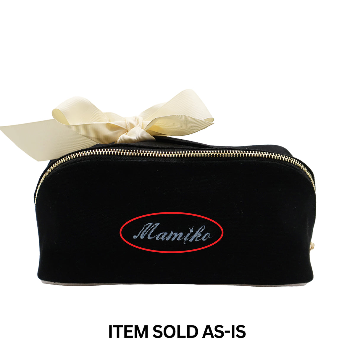 SALES BIN - Accordion Box Makeup & Toiletry – Black