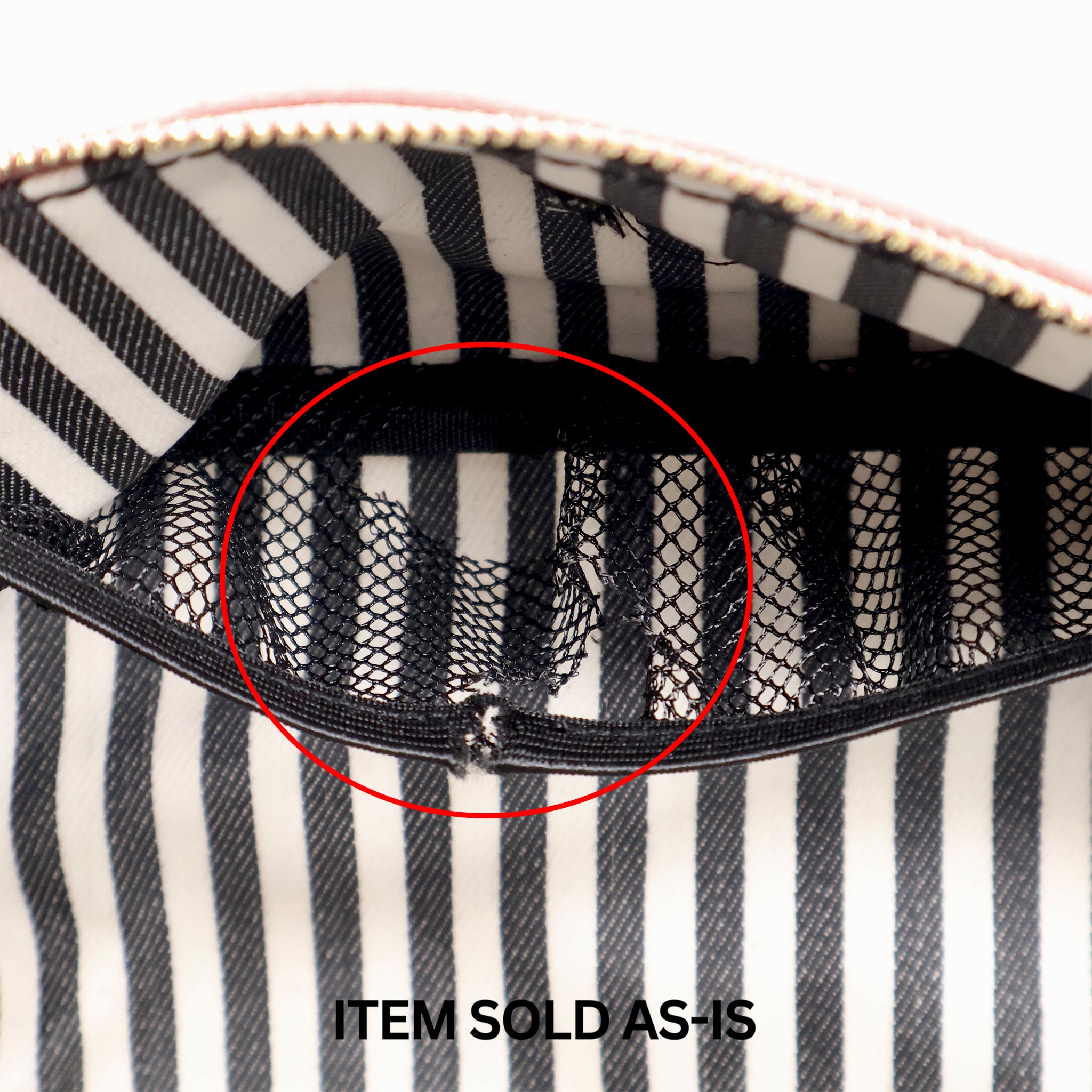 SALES BIN - Organizing Makeup Bag, Expandable – Eco Velvet – Pink