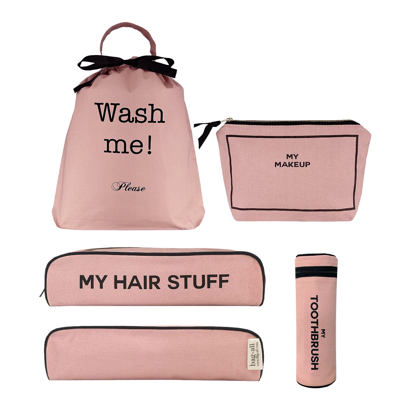 Best Deal Gift Set, 4-pack Travel & Home, Pink/Blush | Bag-all
