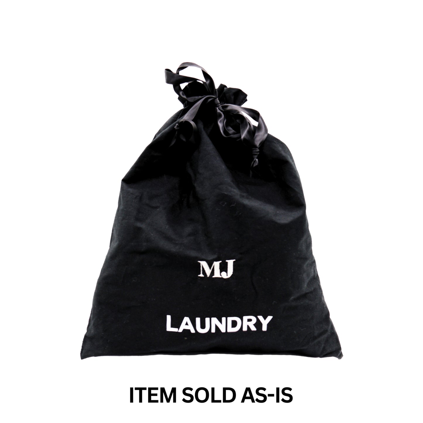 SALES BIN - Travel Laundry Bag – Black