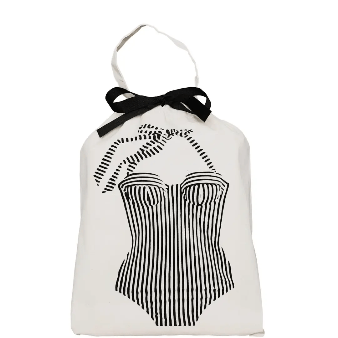 Bretagne Swimsuit Travel Bag – Cream