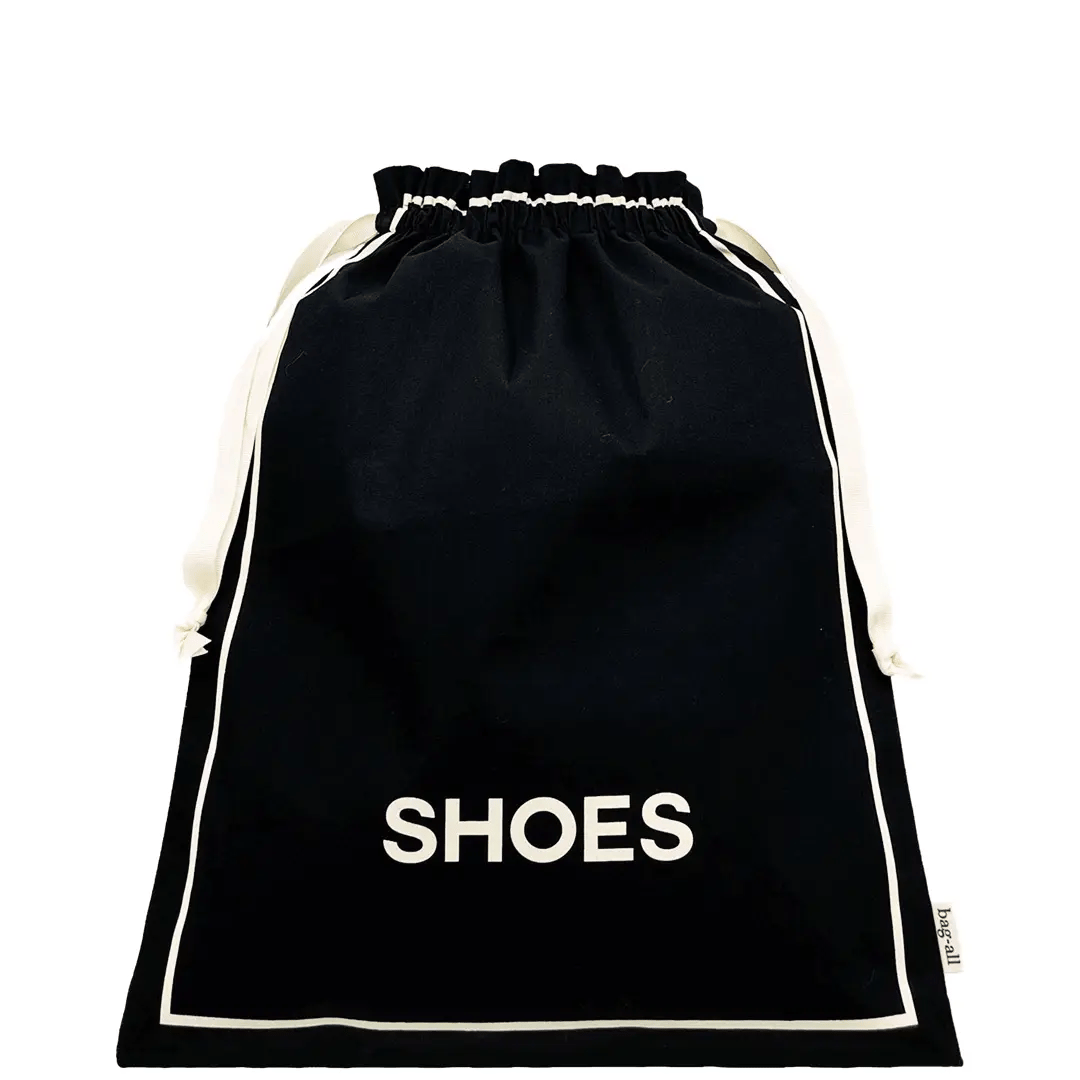 Shoe Organizing Bag, Black Bag-all