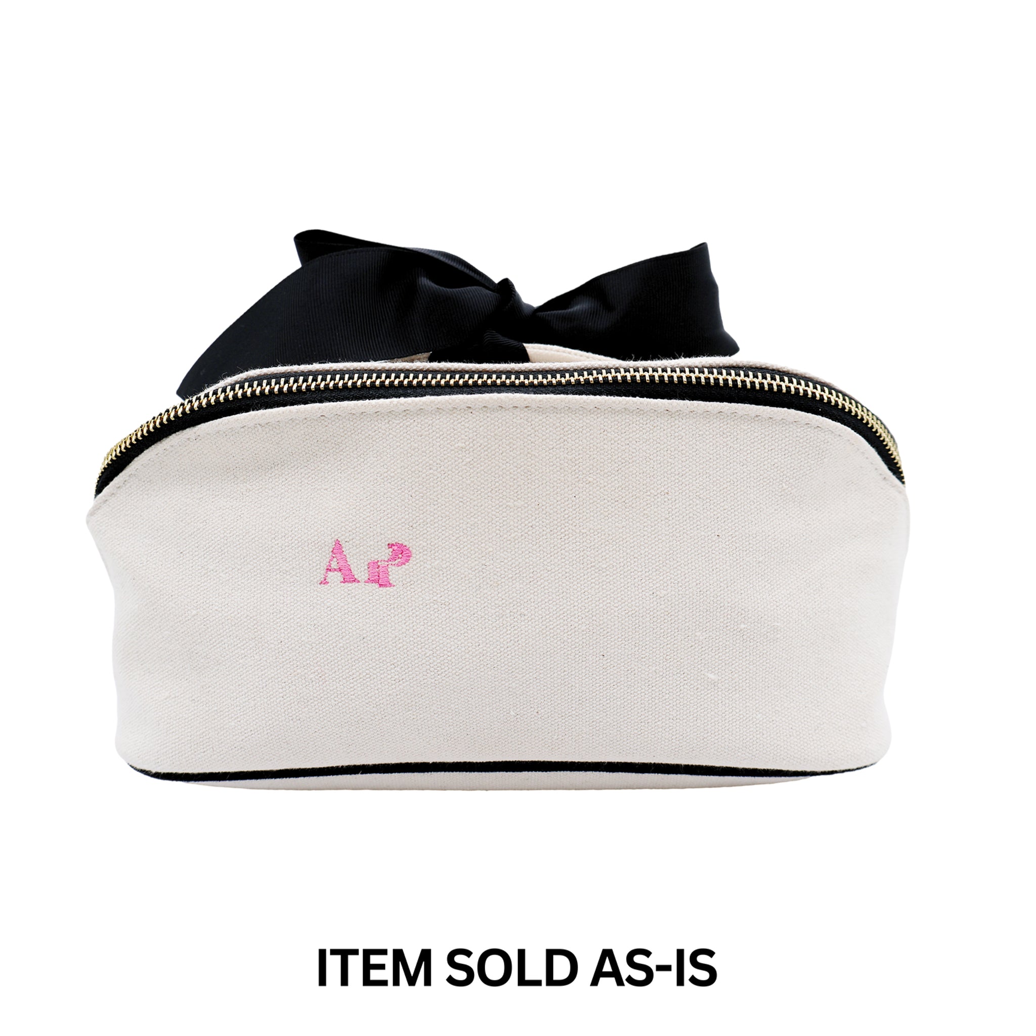 SALES BIN - Organizing Makeup Bag, Expandable – Cream