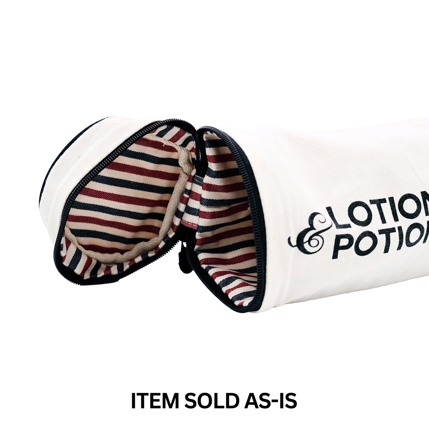SALES BIN - Toiletry & Liquids Travel Case – Cream