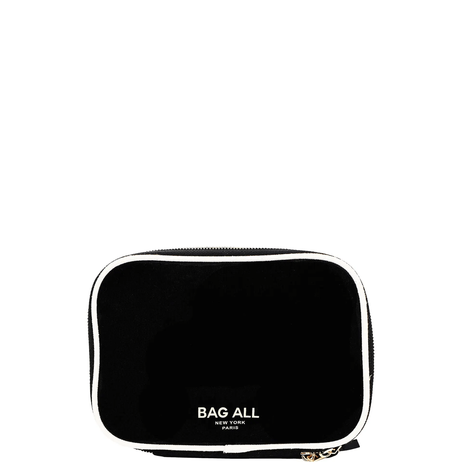 Doppelseitiges Make-up-Etui – Schwarz