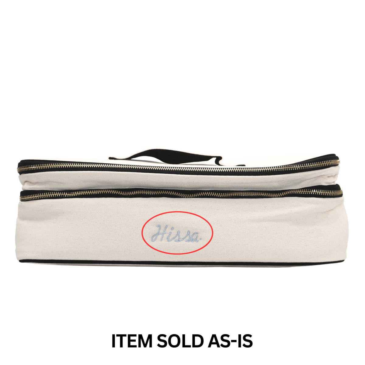 SALES BIN – Double Hair Tools Travel Case – Cream