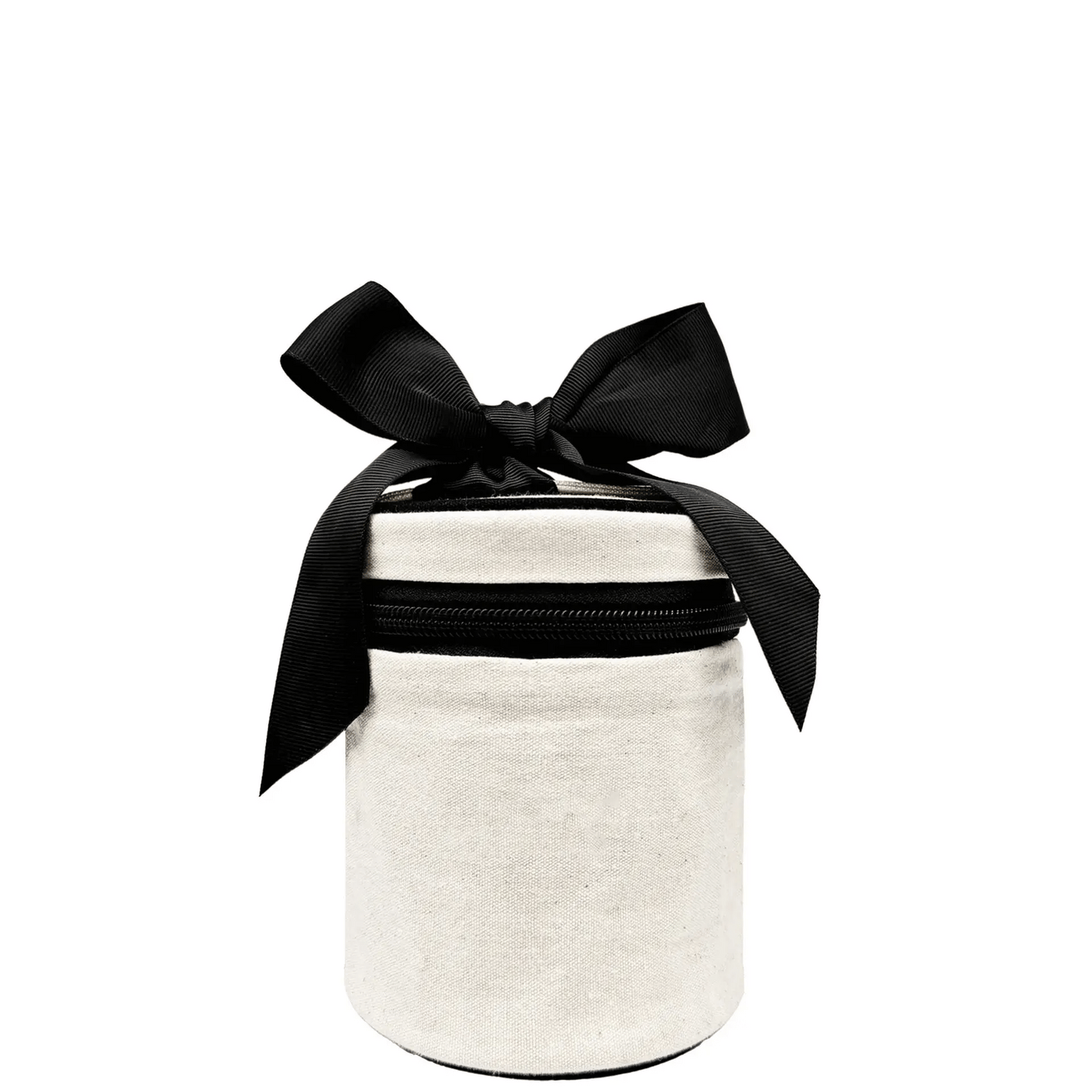 Valise prête pour le vol pour liquides, ronde – crème