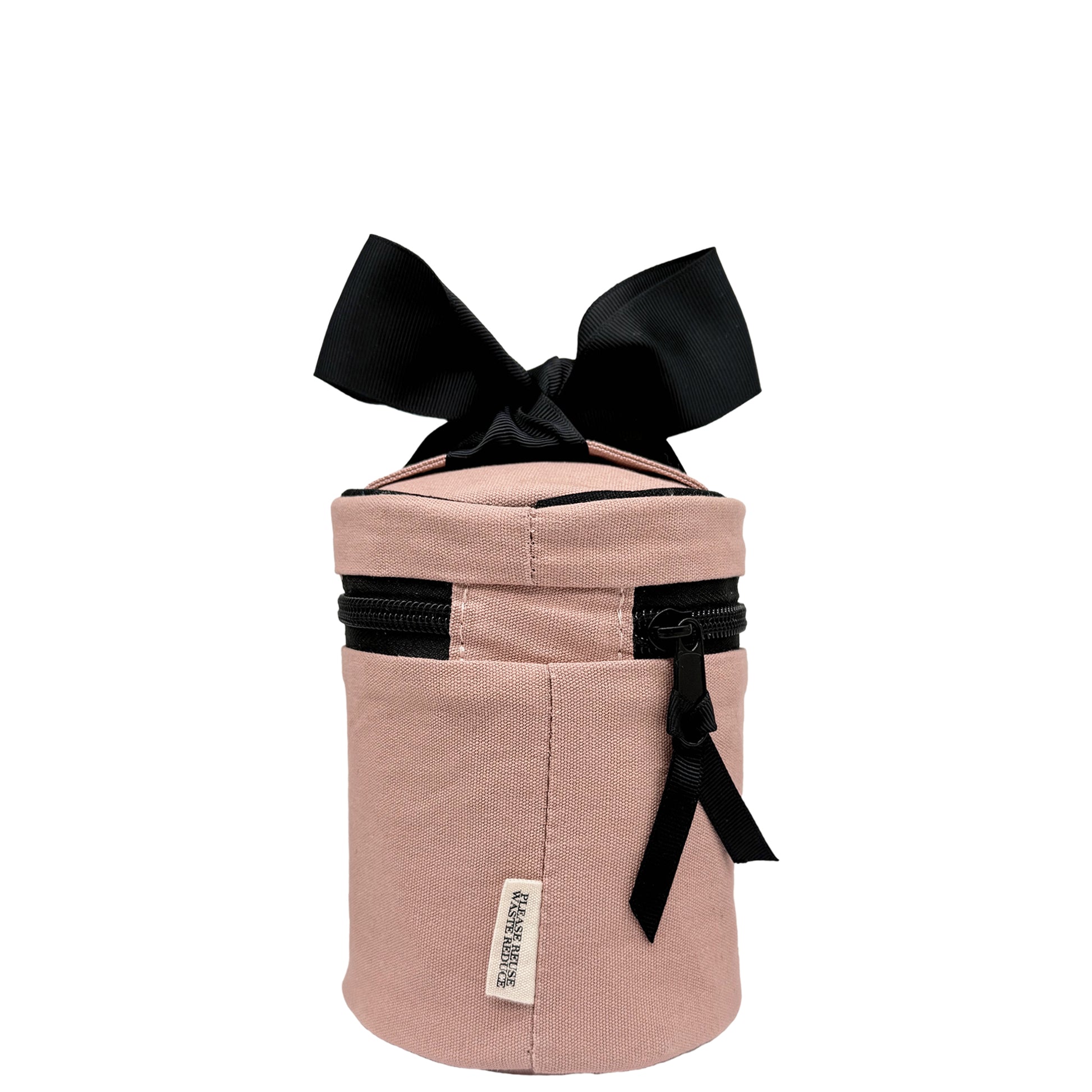 Bag-all pink blush carry on liquids case with bottles included compact and stylish travel essential pouch