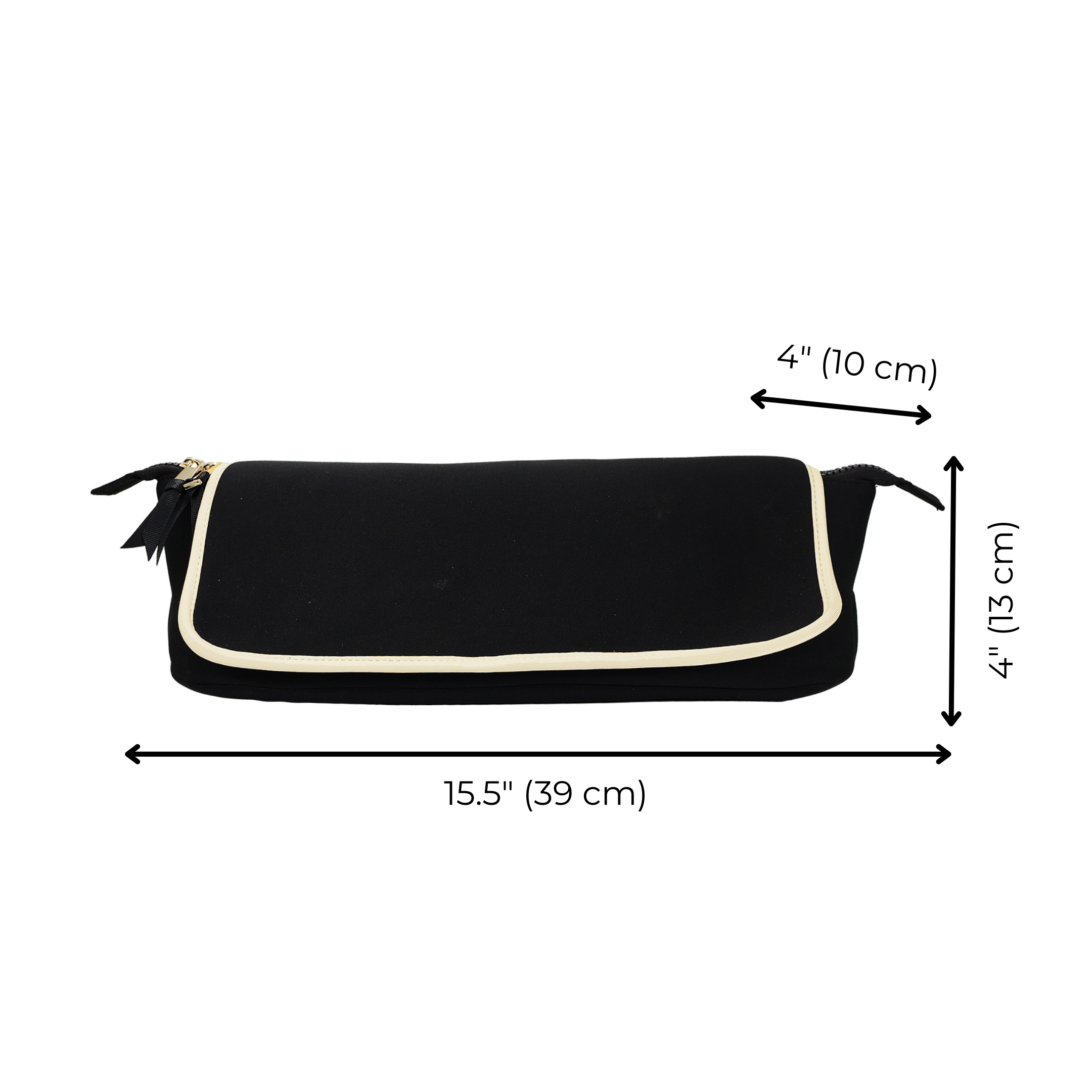 Bag-all black hair tools travel case with heat-resistant mat compact and durable for easy styling on the go