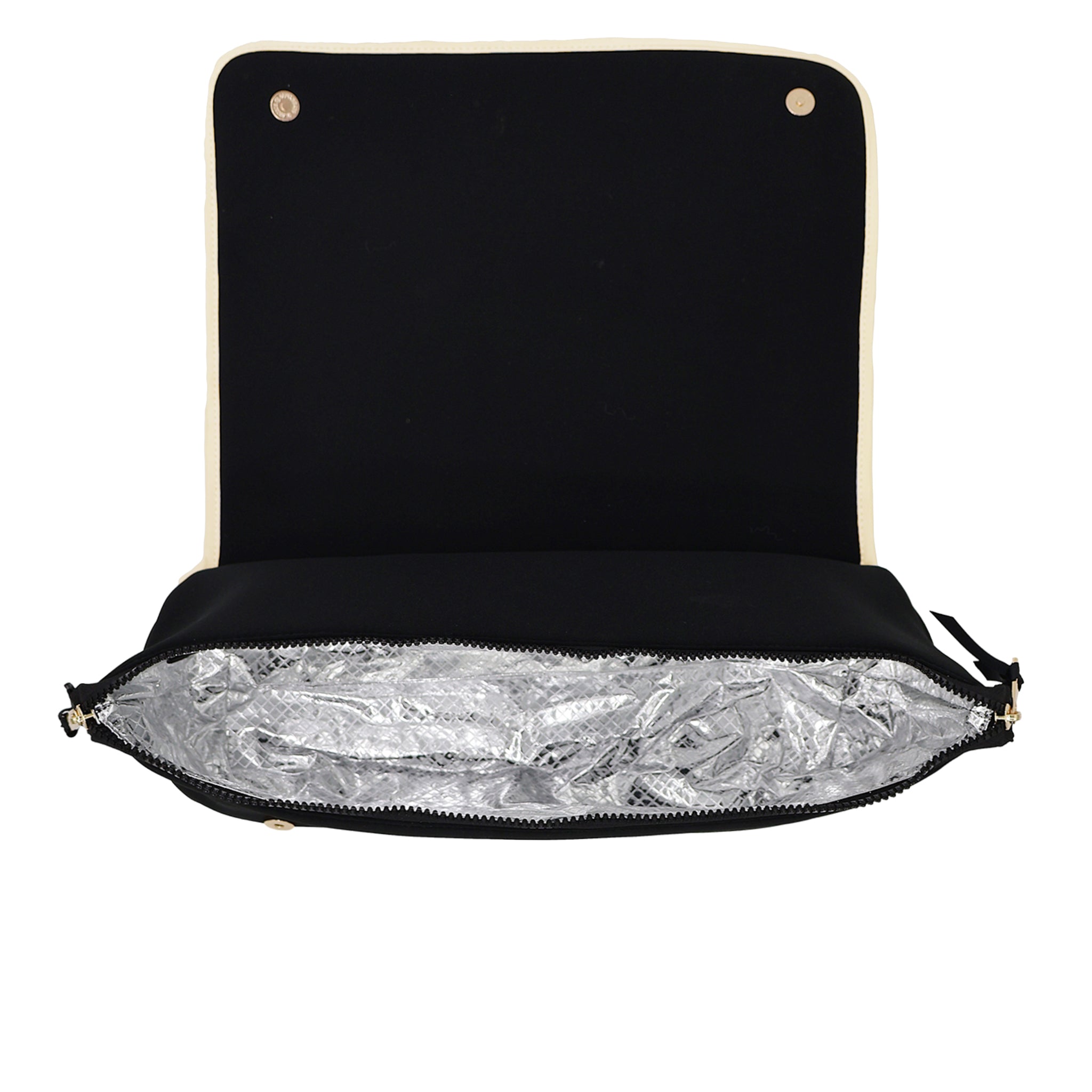 Bag-all black hair tools travel case with heat-resistant lining for safe stylish storage and easy transport