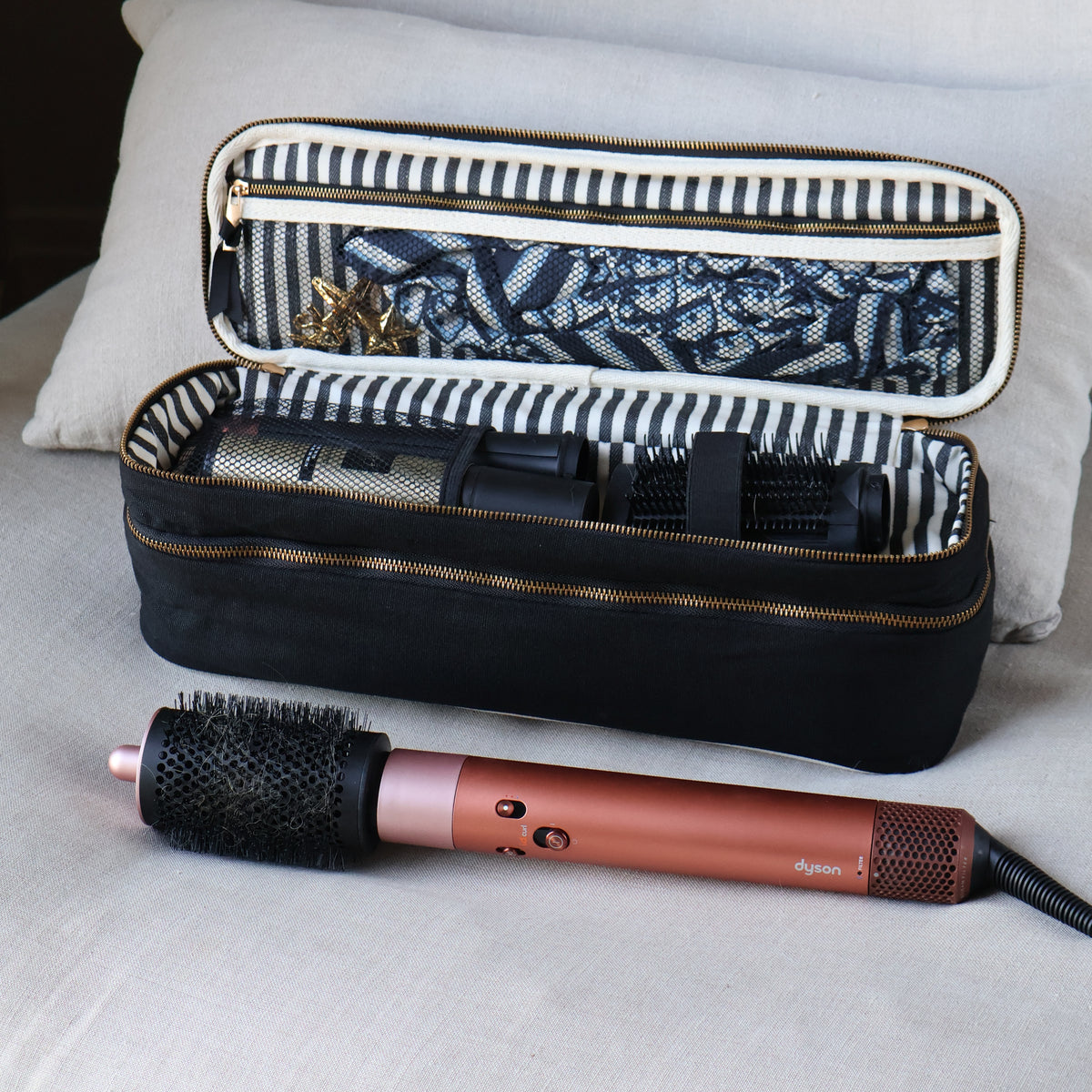 Double Hair Tools Travel Case – Black