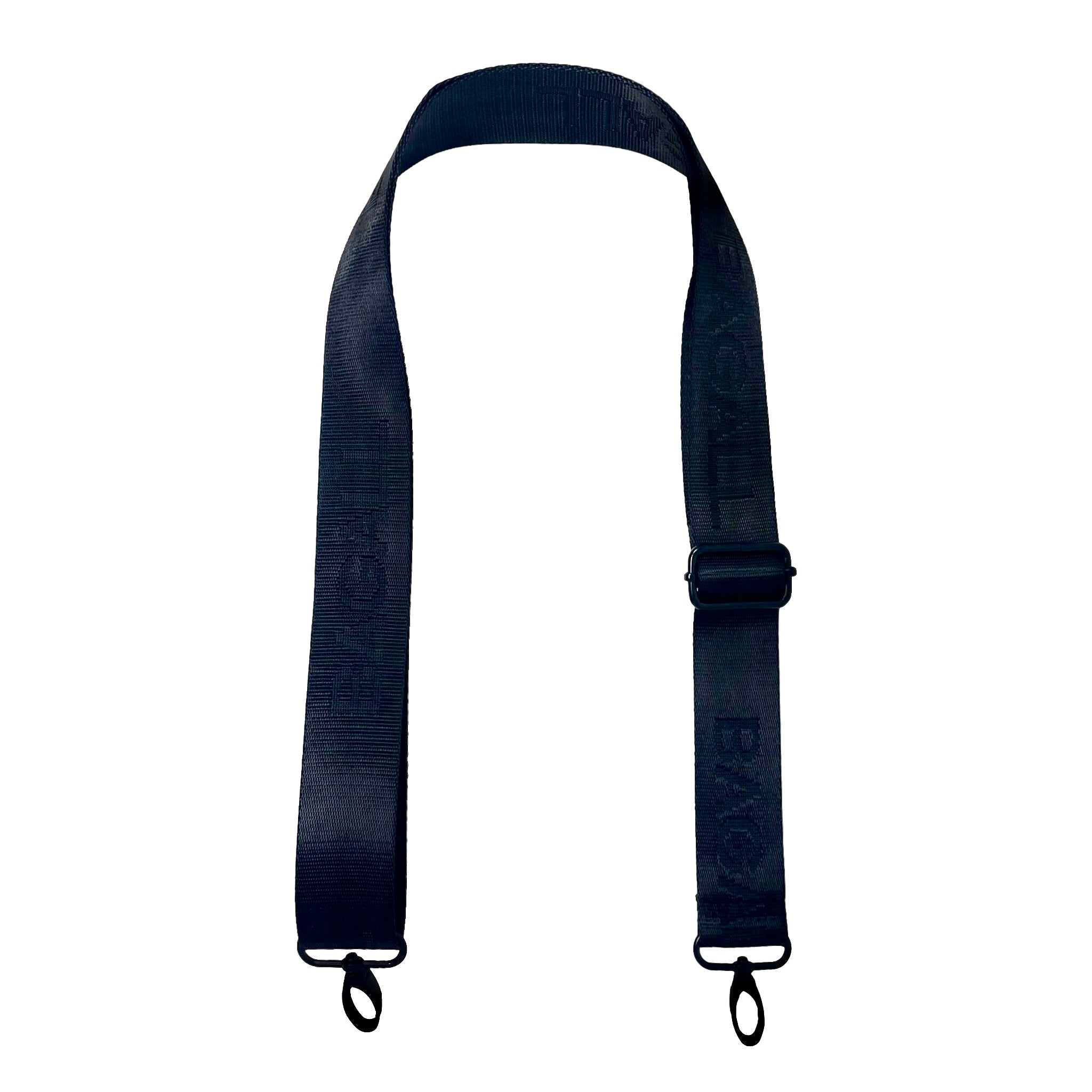 Bag-all City Backpack Strap in classic black with adjustable length and durable metal clips, perfect for customizing your backpack style and comfort