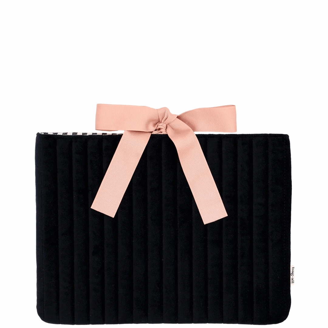 Laptop Sleeve 13" – Velvet – Jetset Black