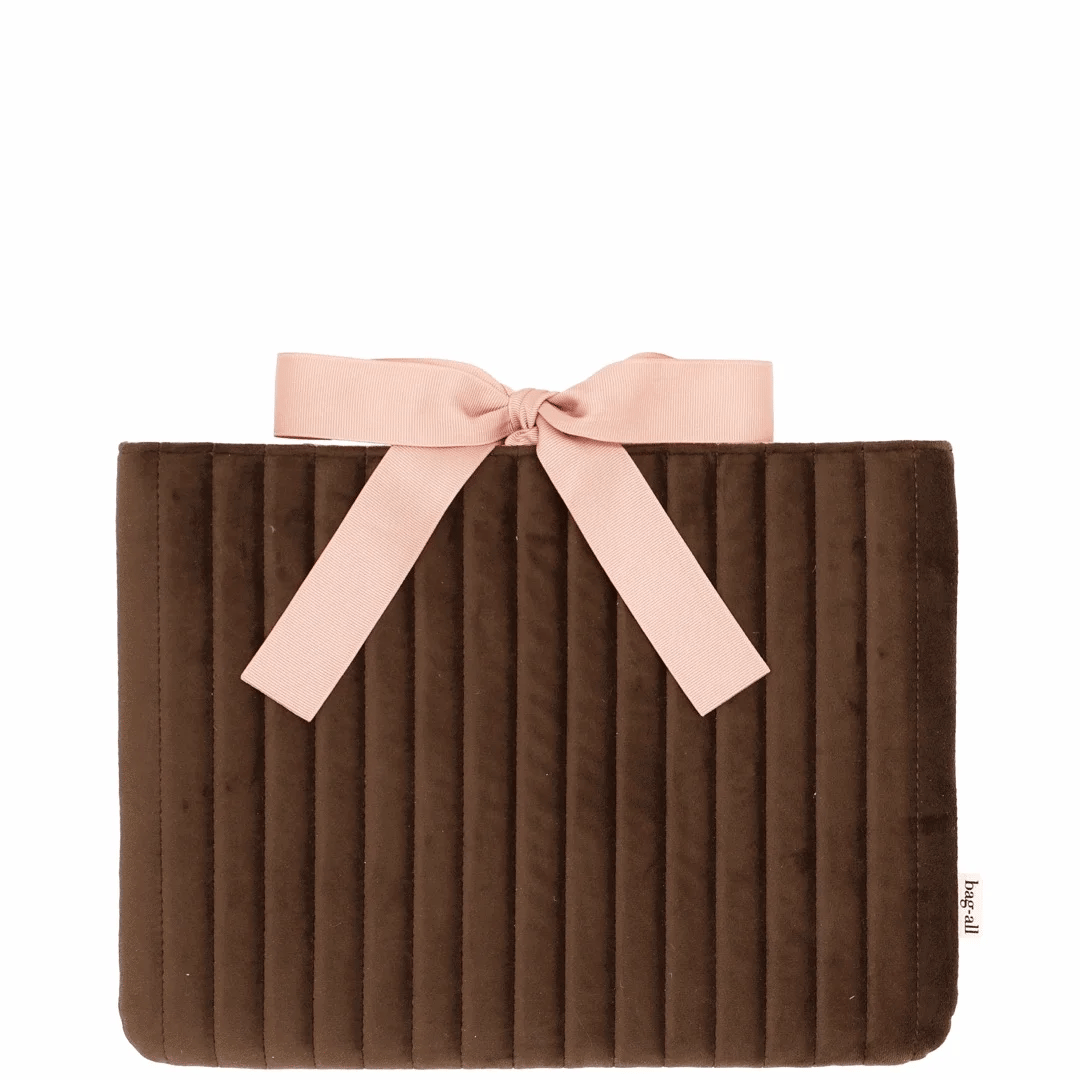 Laptop Sleeve 13" – Velvet – Espresso Brown