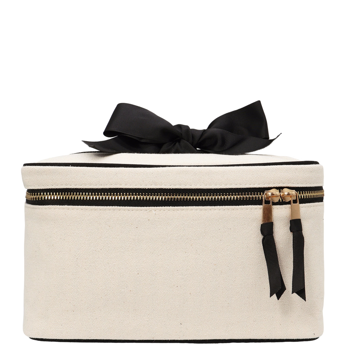Medium Box Makeup & Toiletry with Insert Organizer – Cream