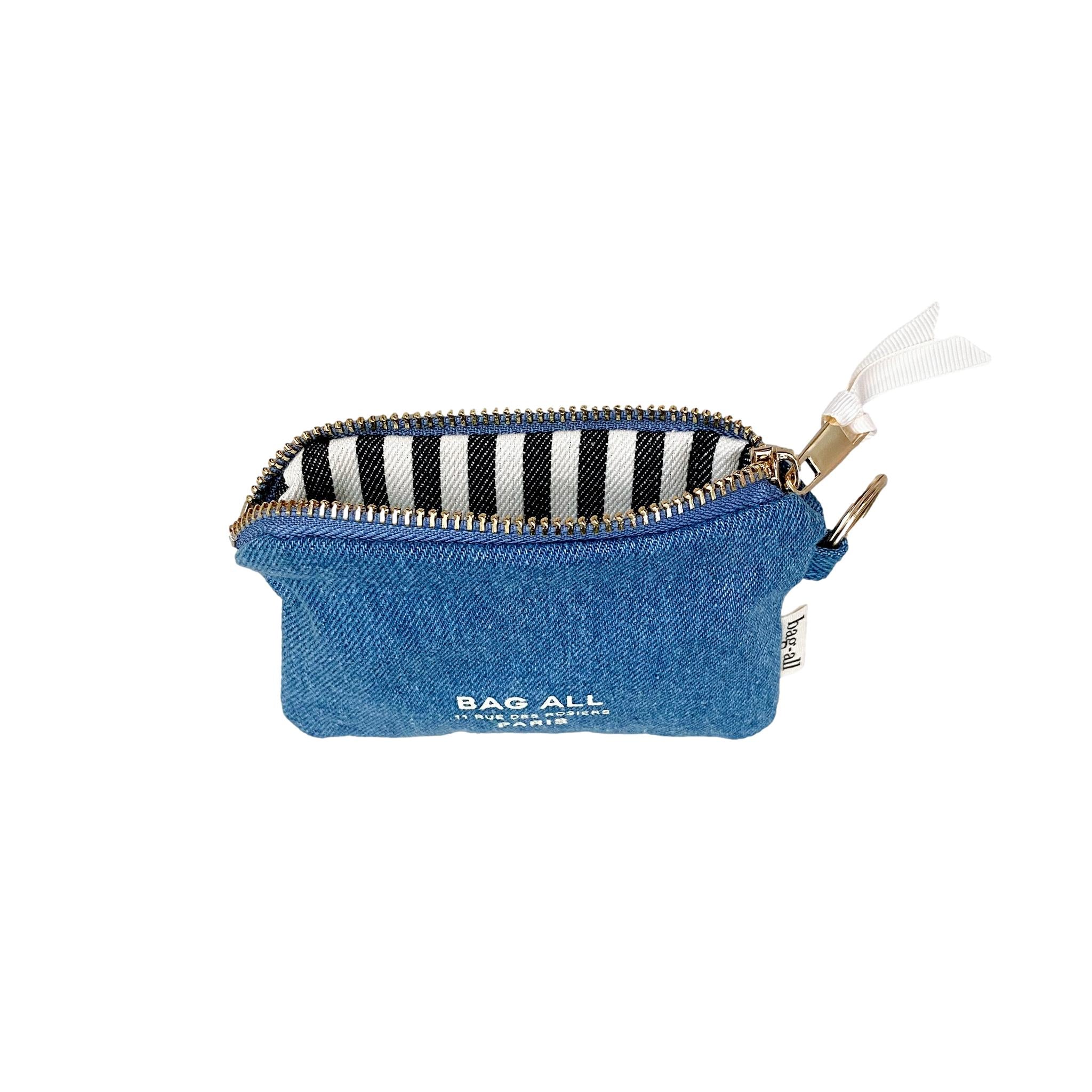 Mini Pochette à Colifichet - Denim "Mini Trinket Pouch" | Bag-all France