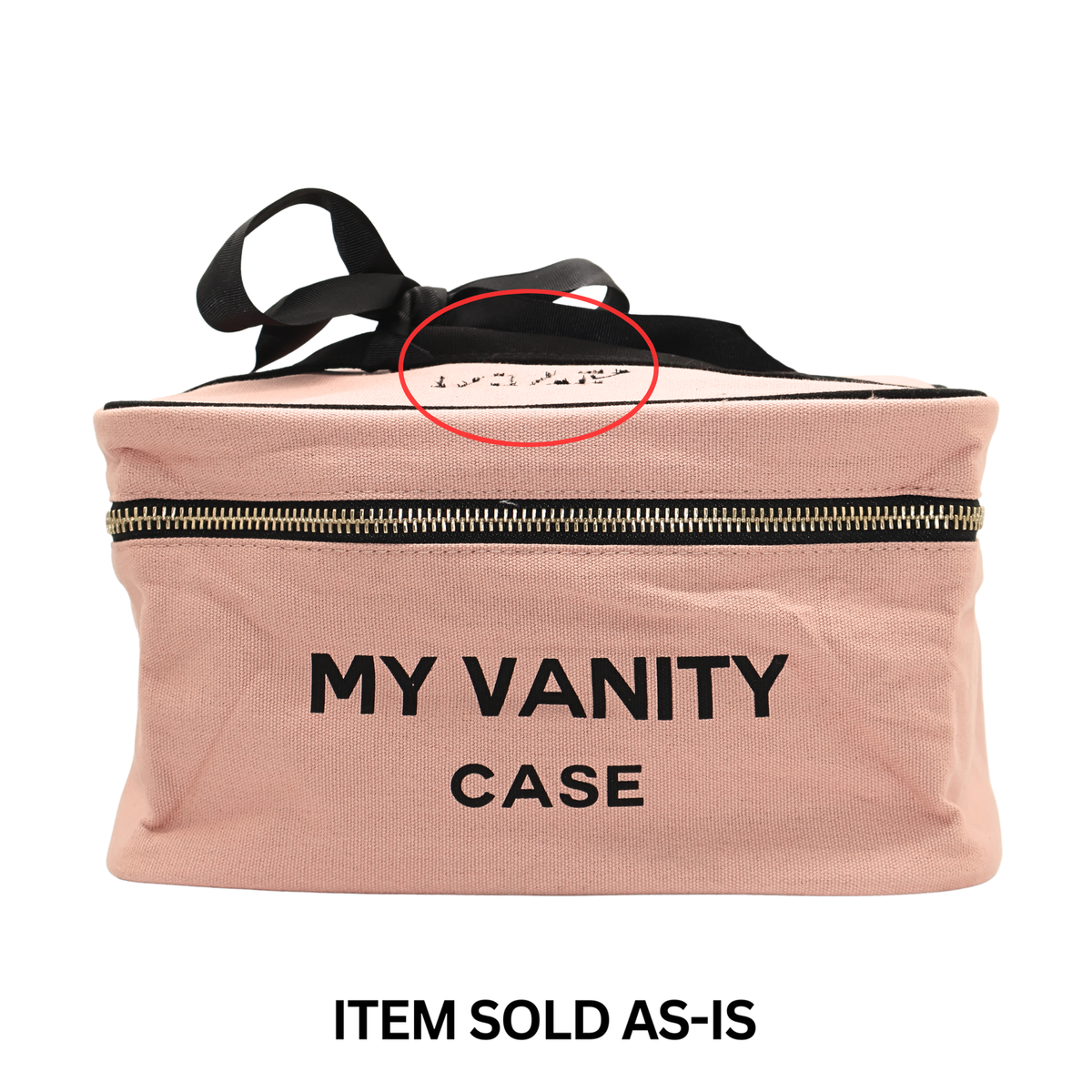 SALES BIN – My Vanity Large Beauty Box – Pink/Blush
