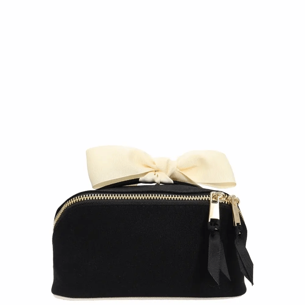 Petite Accordion Makeup Case – Black