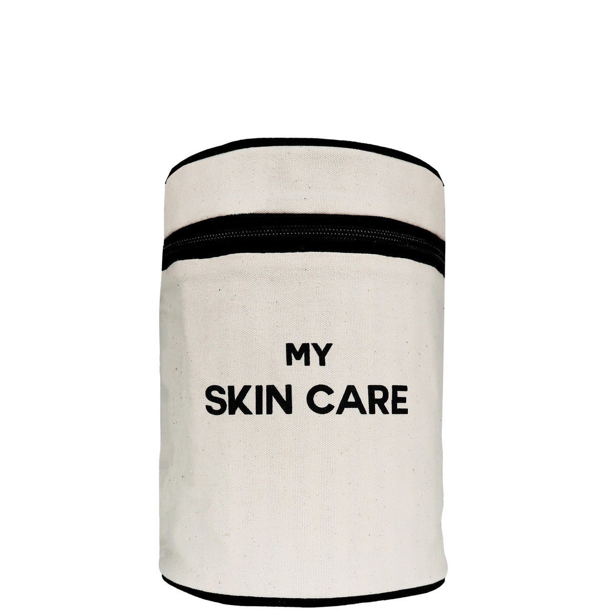 Round My Skin Care Case, Cream by Bag-all Paris-designed cotton travel organizer for skincare essentials