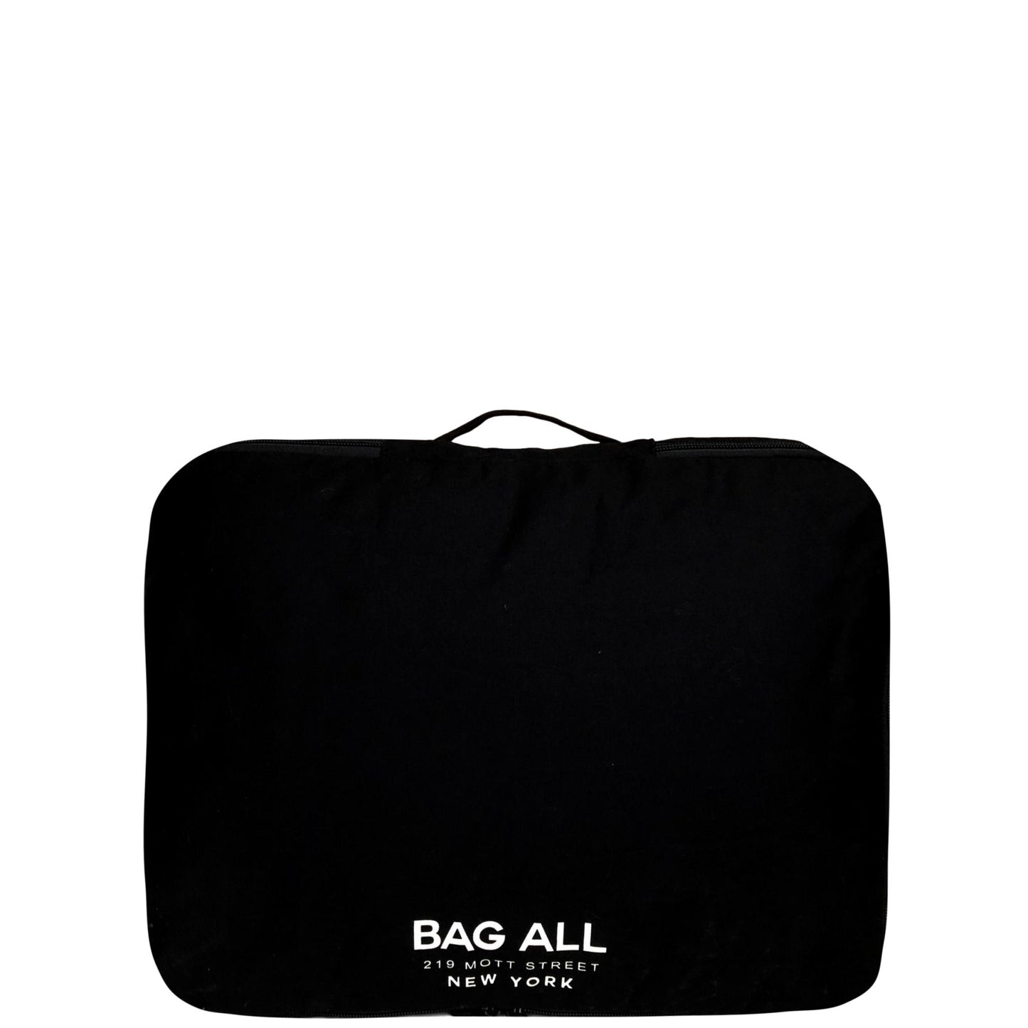 Bag-all Large Double Sided Packing Cube in Black - Lightweight travel organizer with dual compartments and shoe storage pocket from New York