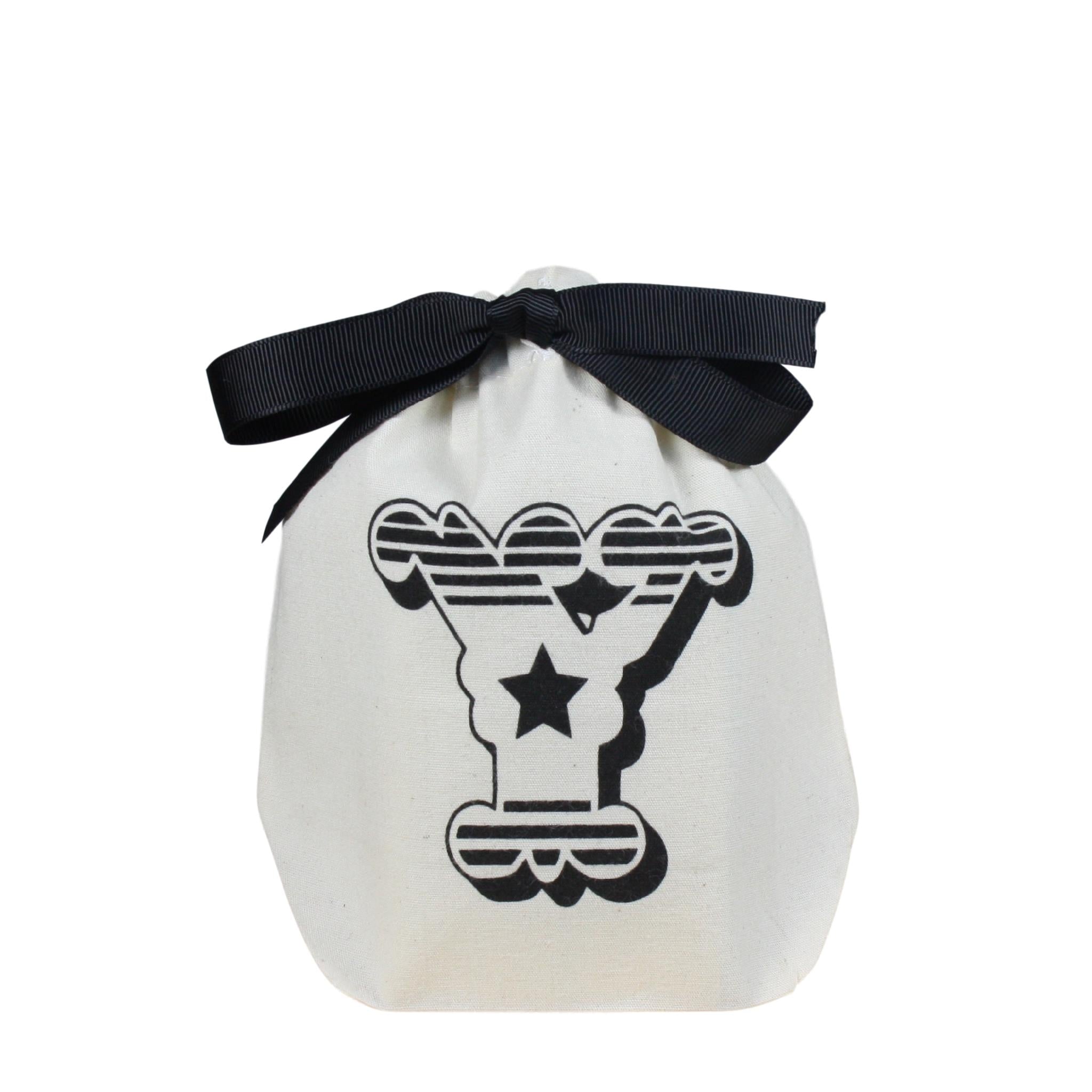 Letter bag in cotton with letter Y - Bag-all