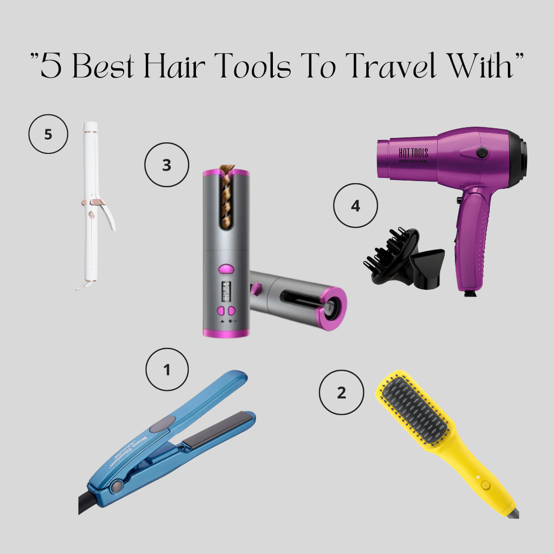 5 Best Hair Tools To Travel With