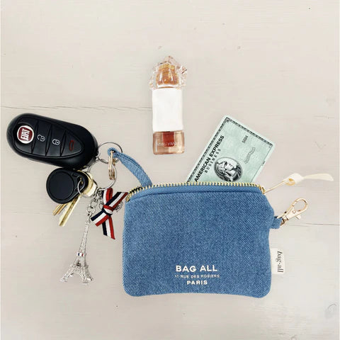 Discover the New Look of Mini Trinket Pouch Denim