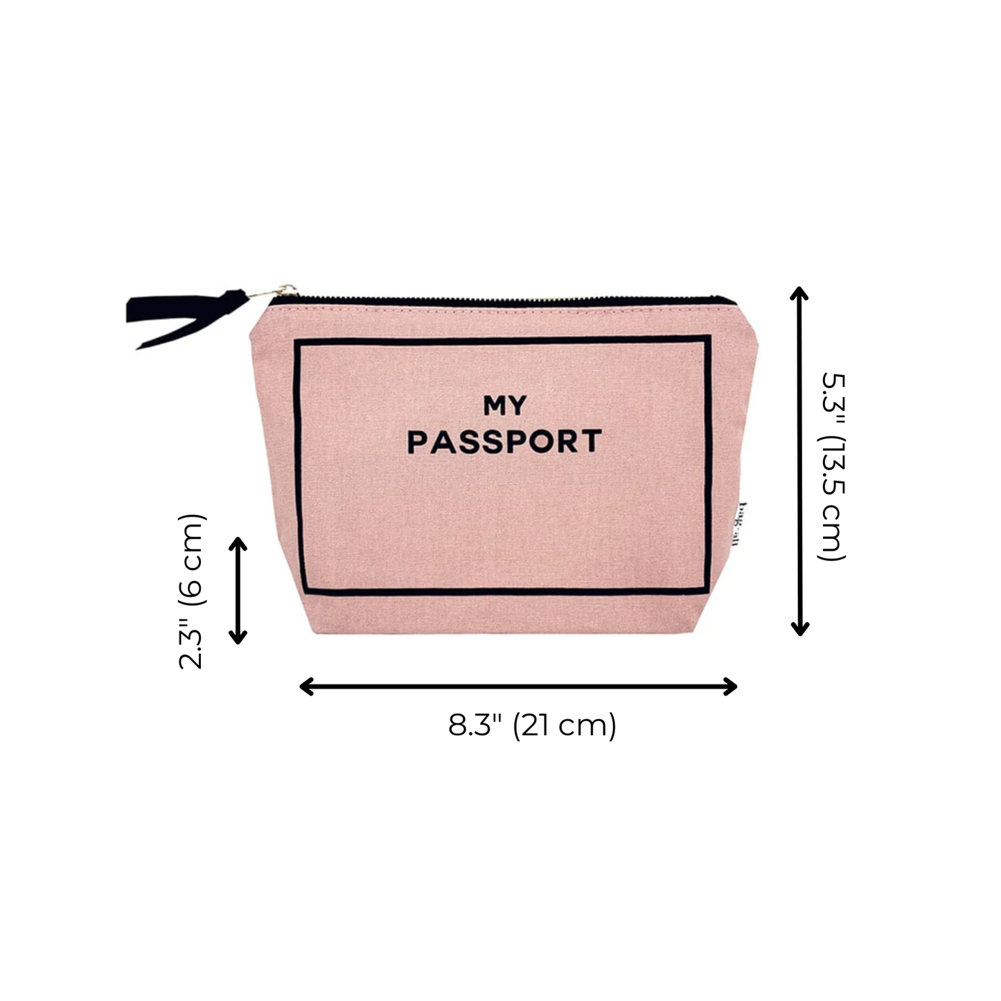 Passport Pouch, Pink/Blush | Bag-all