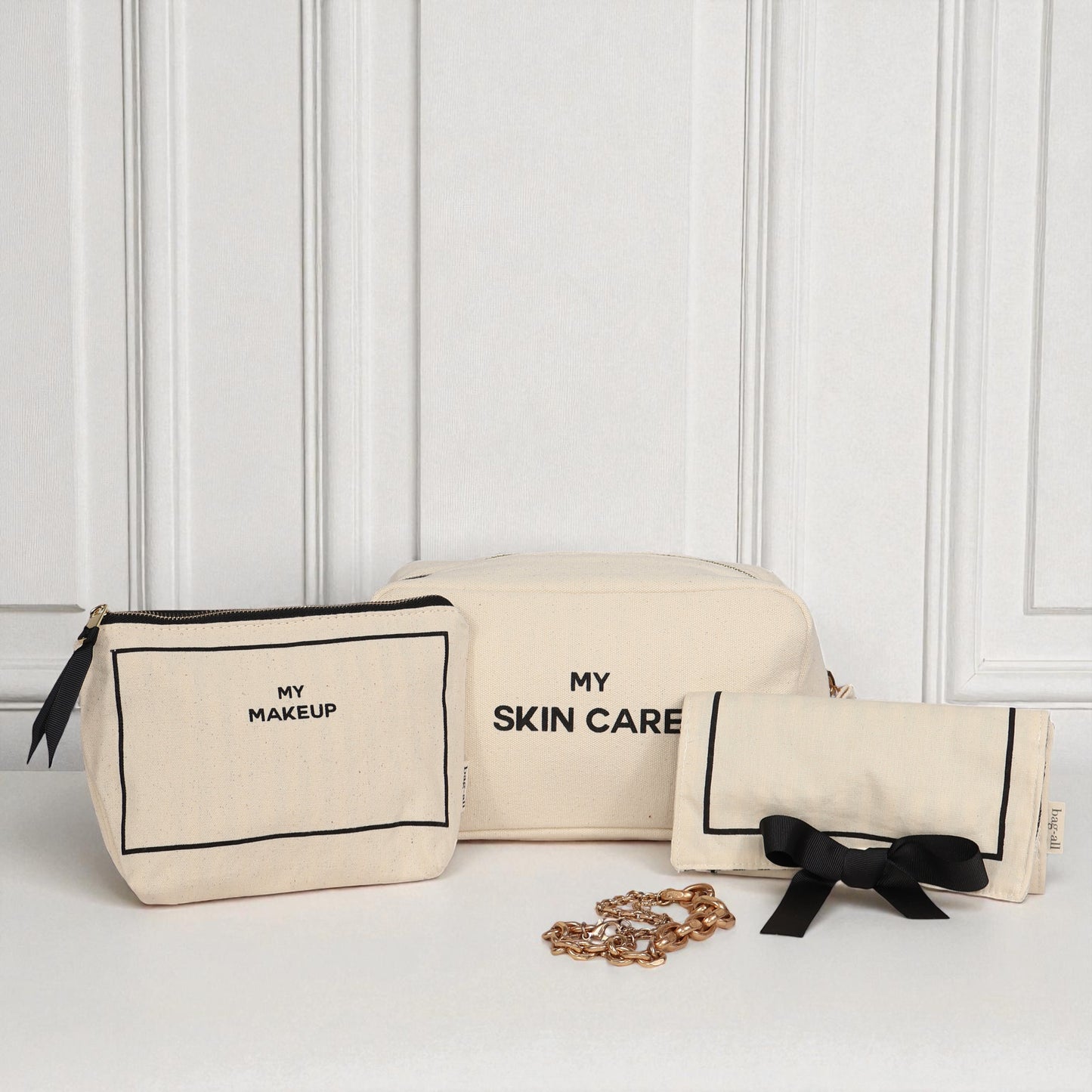 Bag-all cream 3-pack Beauty Lover Deal makeup and skincare organizers for tidy storage at home or travel