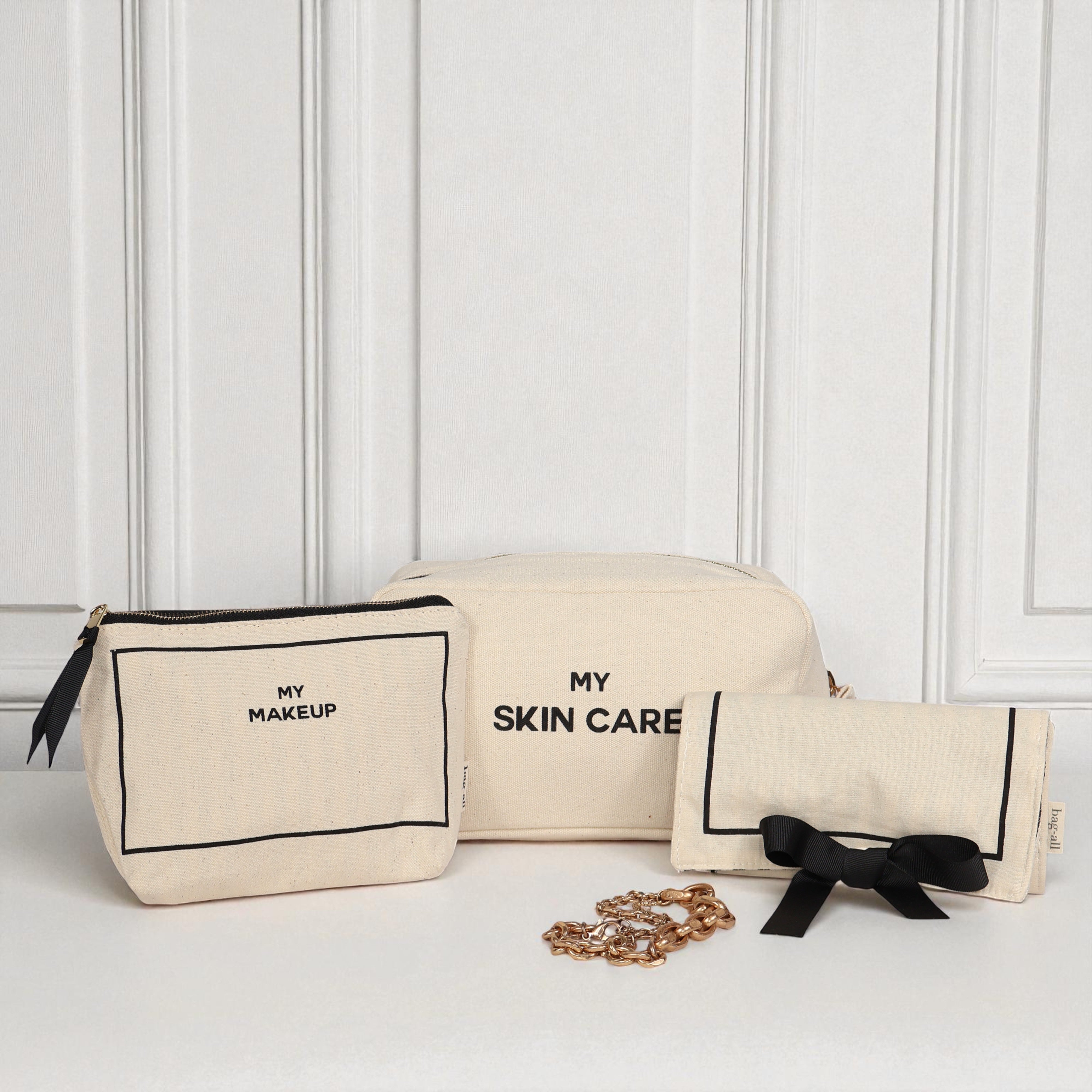 Bag-all cream 3-pack Beauty Lover Deal makeup and skincare organizers for tidy storage at home or travel