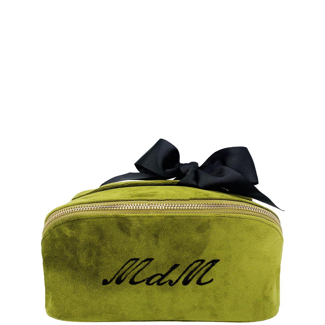 Accordion Box Makeup & Toiletry, Green Velvet | Bag-all