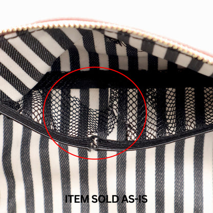 SALES BIN - Organizing Makeup Bag, Expandable – Eco Velvet – Pink