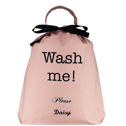 Sac à Linge "Wash Me", Rose Poudré | Bag-all