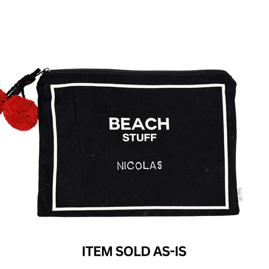 SALES BIN - Waterproof Beach Pouch – Black
