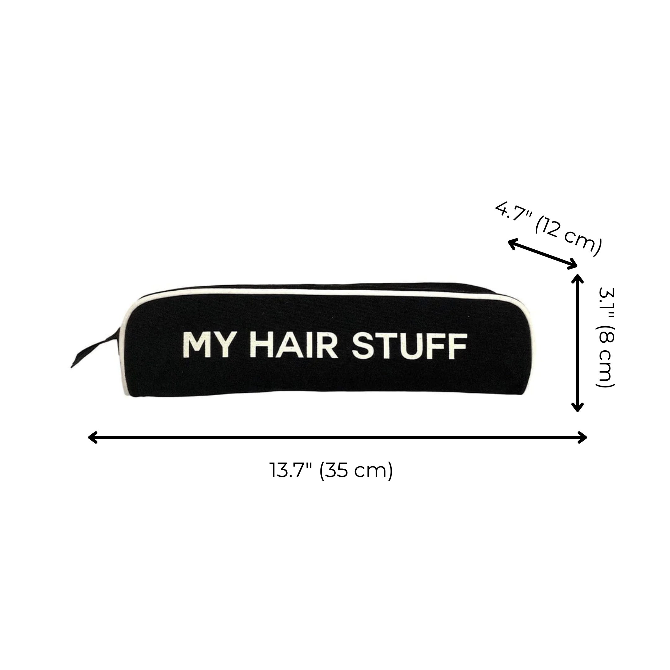 Hair Stuff Travel Case, Black | Bag-all