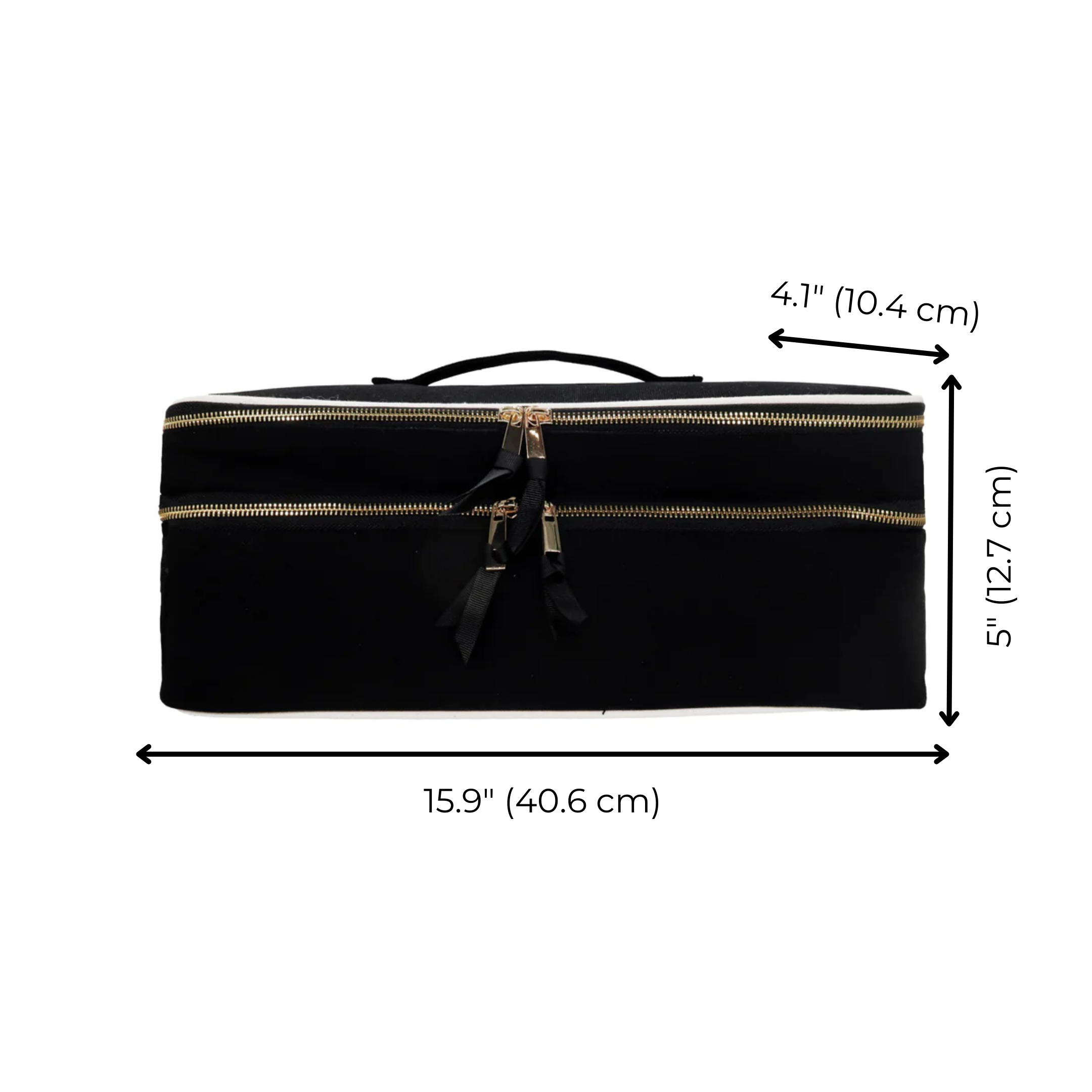 Double Hair Tools Travel Case, Black | Bag-all