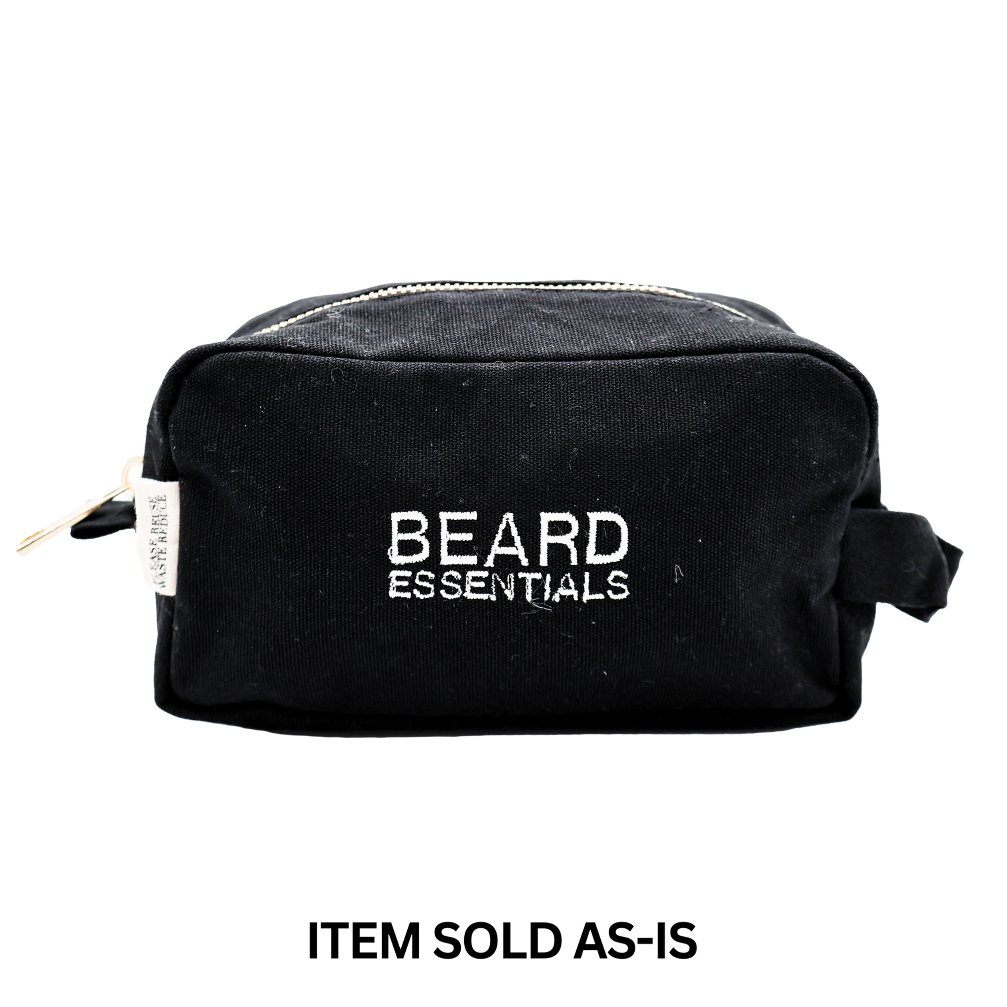 SALES BIN - Beard & Grooming Pouch – Black