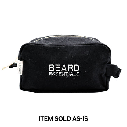SALES BIN - Beard & Grooming Pouch – Black