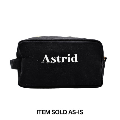 SALES BIN - Beard & Grooming Pouch – Black