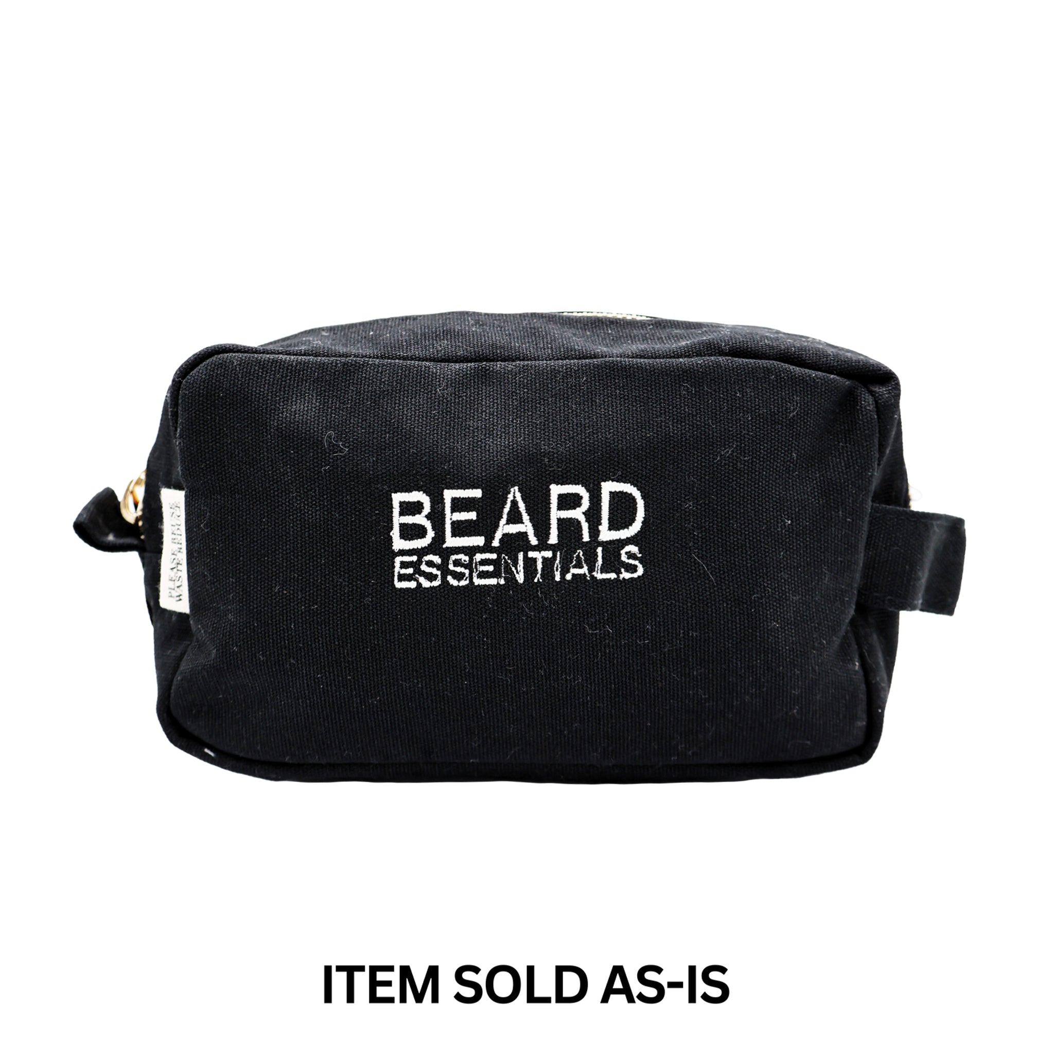SALES BIN - Beard & Grooming Pouch – Black