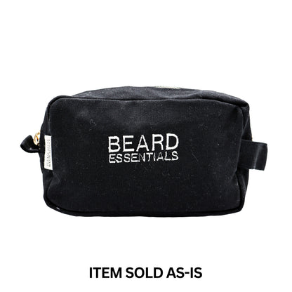 SALES BIN - Beard & Grooming Pouch – Black