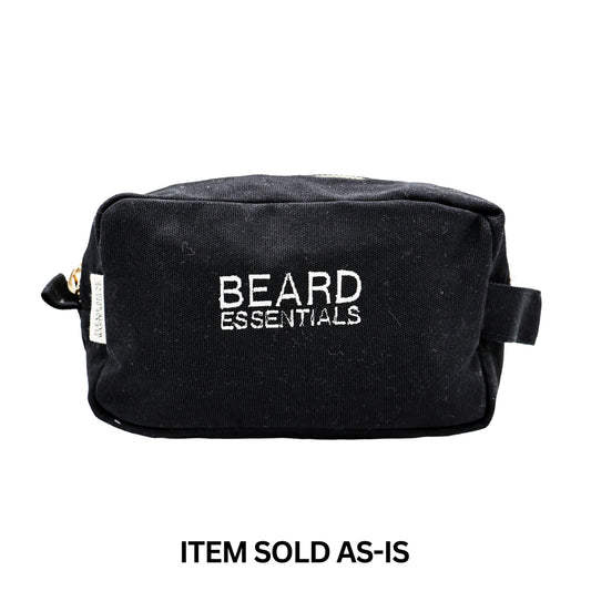 SALES BIN - Beard & Grooming Pouch – Black