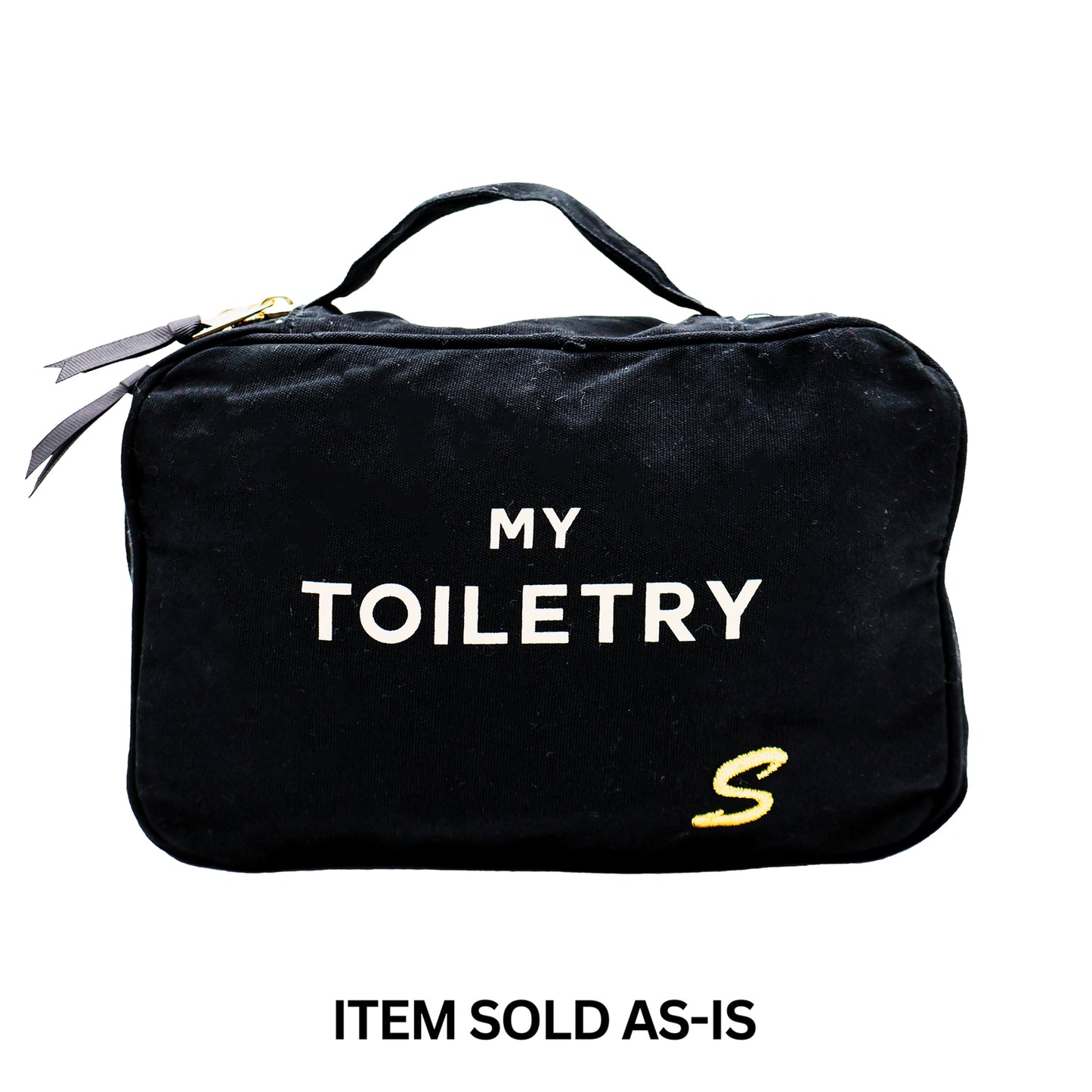 SALES BIN - Hanging Toiletry Travel Bag – Black