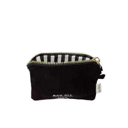 Mini Trinket Pouch, Black | Bag-all