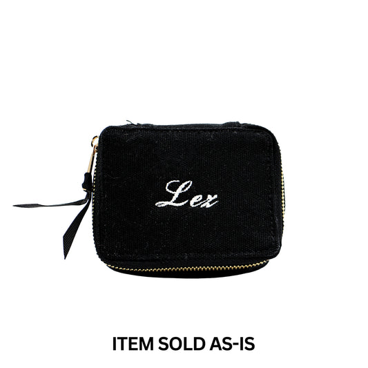 SALES BIN - Pill Box w Daily Insert, S – Black