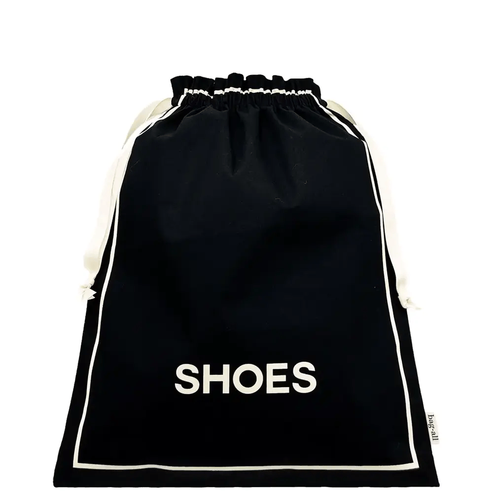 Sacca da viaggio Couture per scarpe – Nero