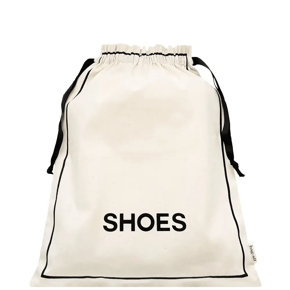 Couture Shoe Travel Bag – Cream