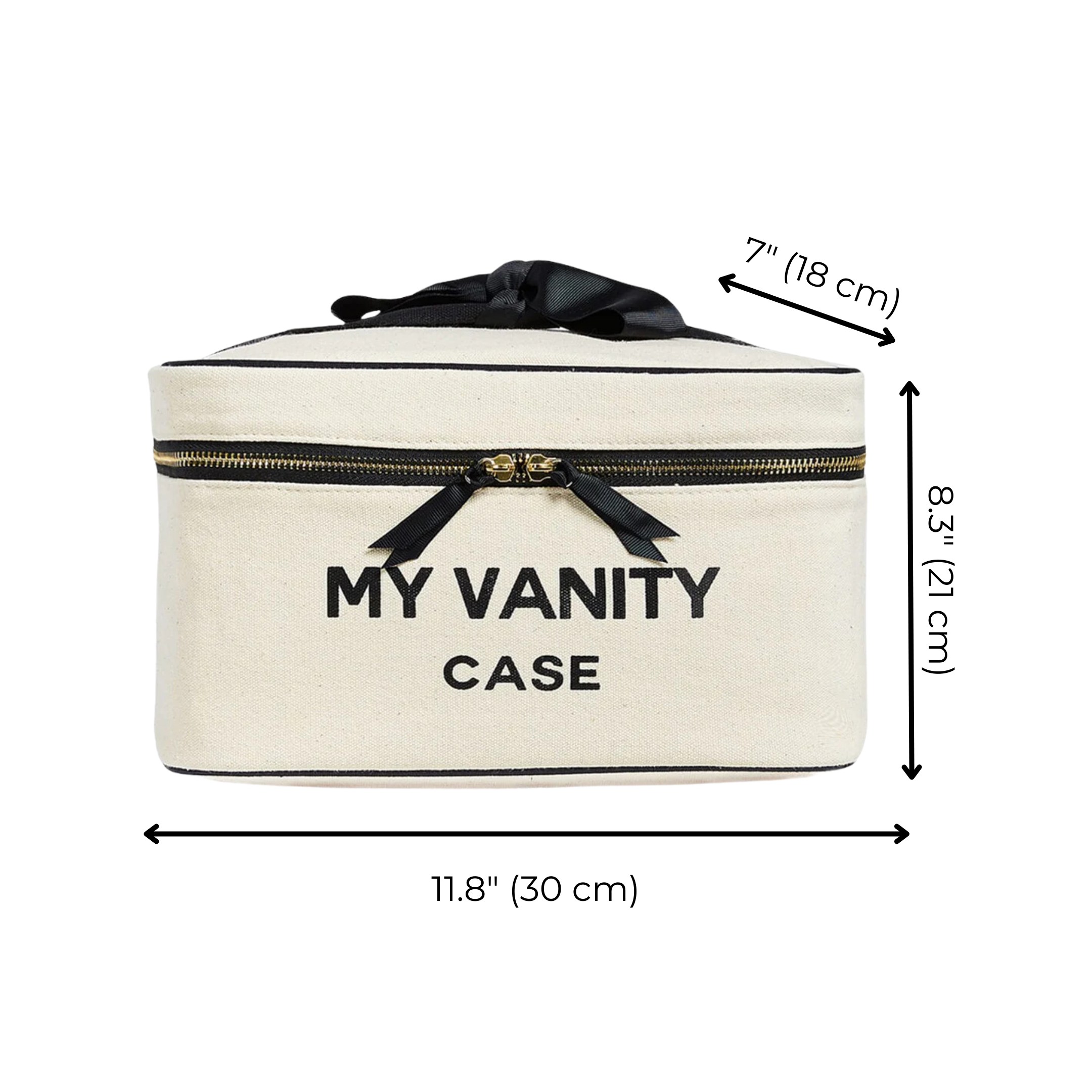My Vanity Large Beauty Box, Cream | Bag-all