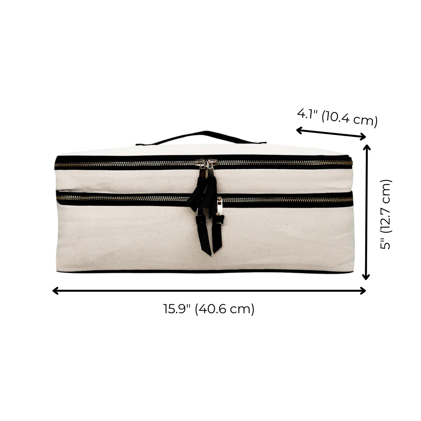 Double Hair Tools Travel Case, Cream | Bag-all