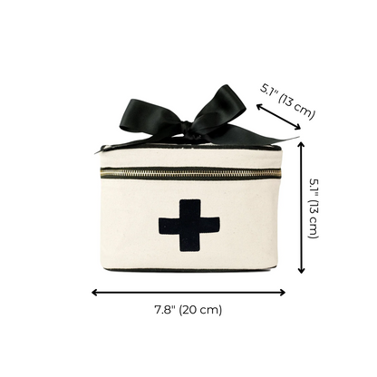 Meds and First Aid Storage Box, Cream | Bag-all